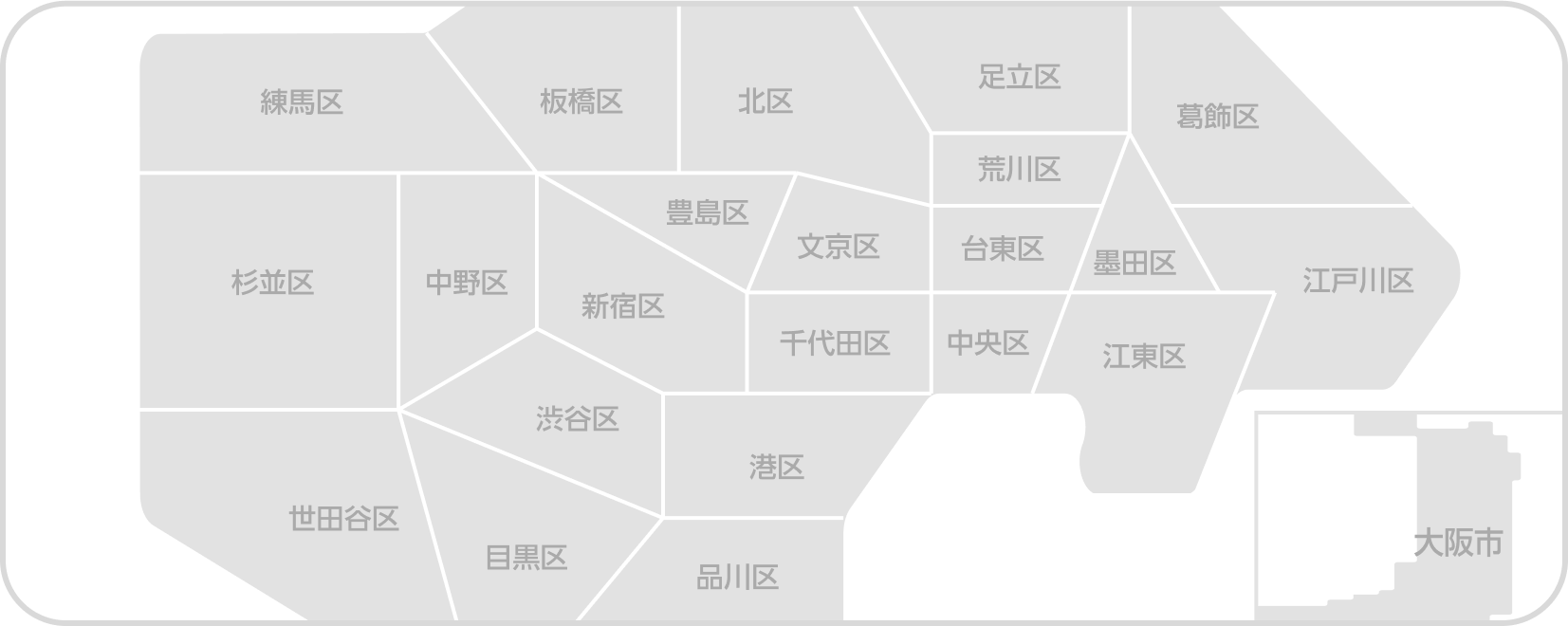 医院一覧の地図